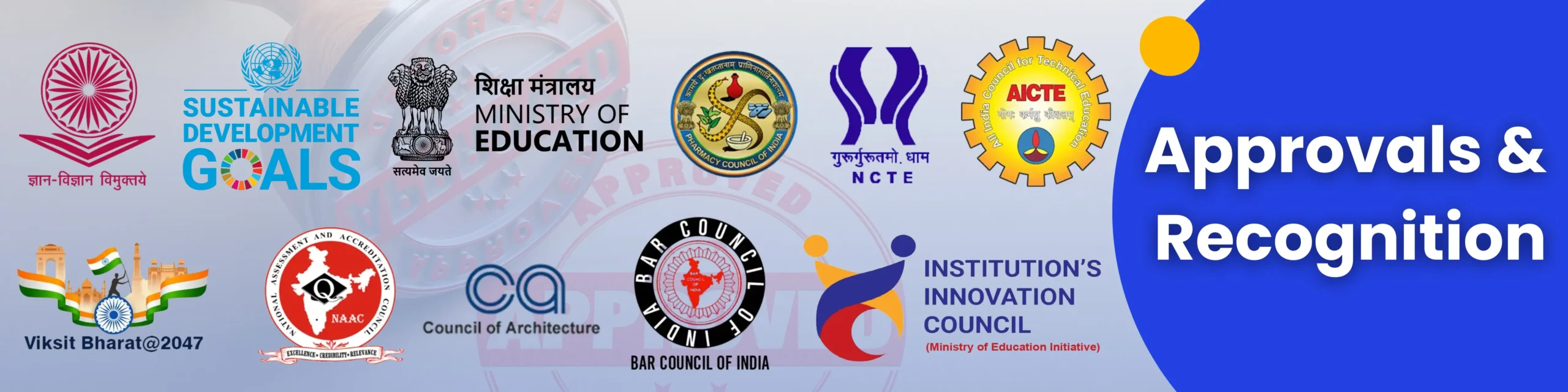 Approvals/ Recognitions desktop